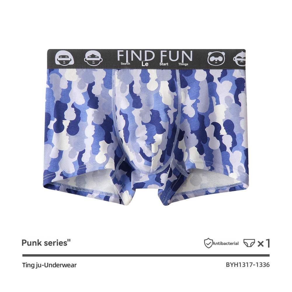 Boxers | Windowpane Camo Performance Boxer Brief  –  Mens Bottoms Boxers