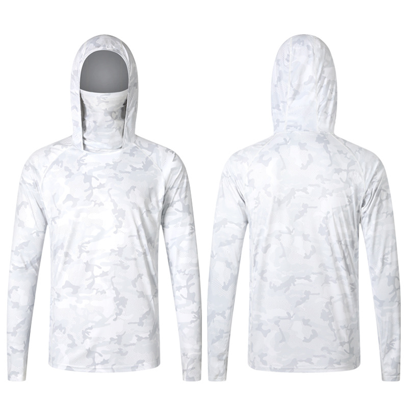 Pullovers | Aurora Windowpane Camo Performance T-Shirt Hoodie  –  Mens Mens Mens