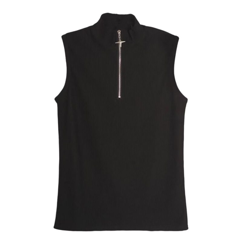 Pullovers | Galway Stretch Loop Terry Quarter-Zip Vest  –  Mens Mens Mens