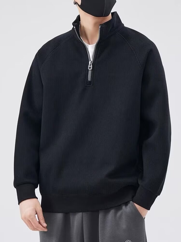 Pullovers | Lava Wash Quarter-Zip  –  Mens Mens Mens