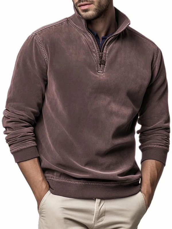 Pullovers | Perth Mélange Performance Quarter-Zip  –  Mens Mens Mens