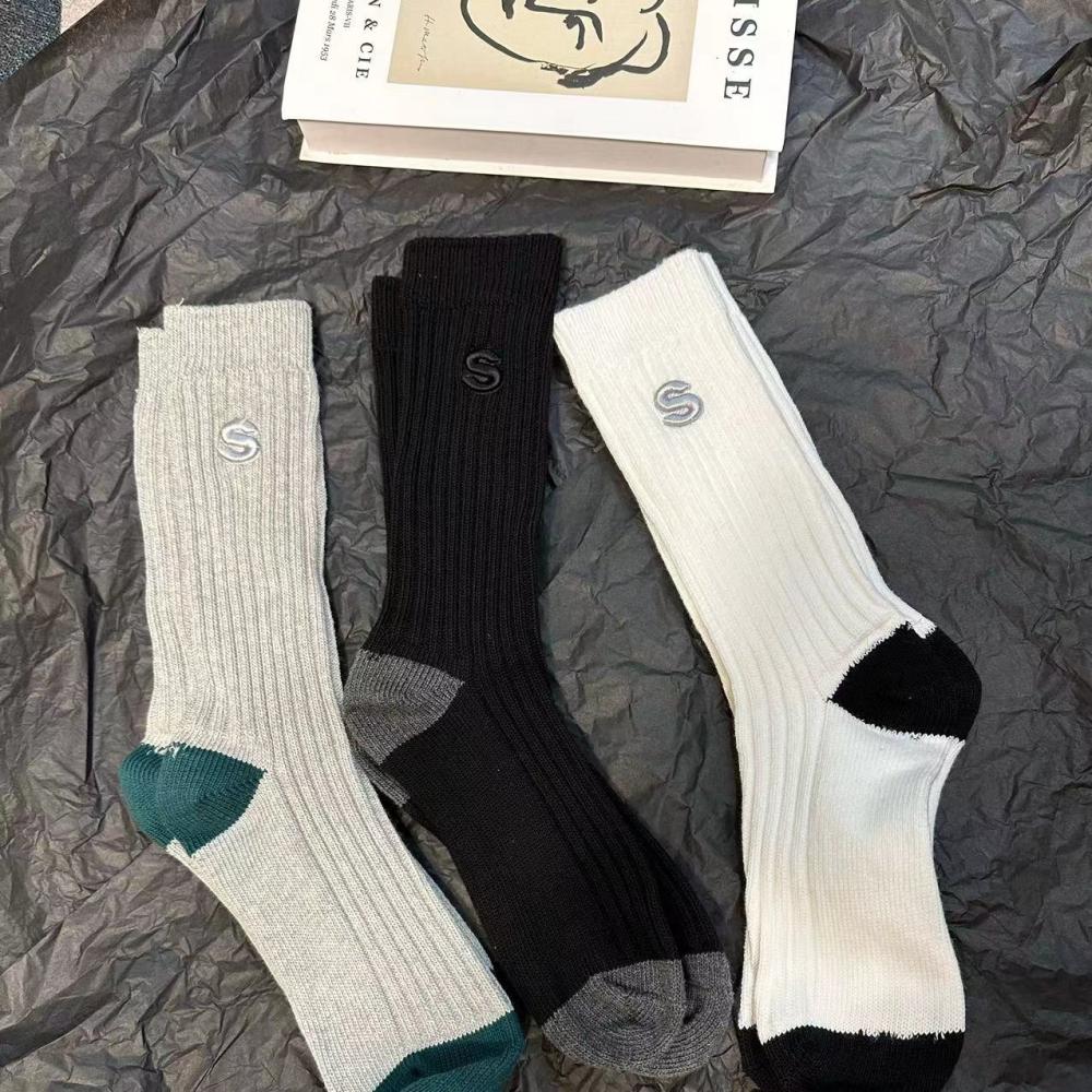 Socks | Solid Rib Crew Sock  –  Mens Accessories Mens