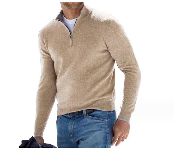 Sweaters | Artisan Crafted Cashmere Flex Quarter-Zip  –  Mens Mens Mens